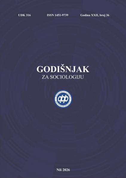 					View Vol. 22 No. 36 (2026): Godišnjak za sociologiju 22 (36) (2026)
				